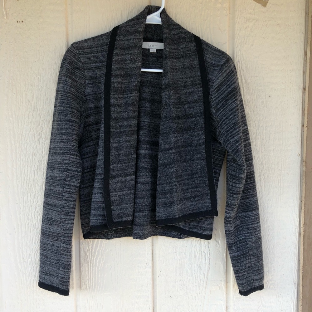LOFT Dark Gray Blazer - Size XS
